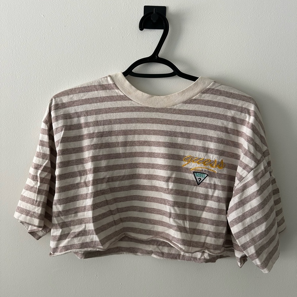 Vintage Reformation Guess Cropped Tee